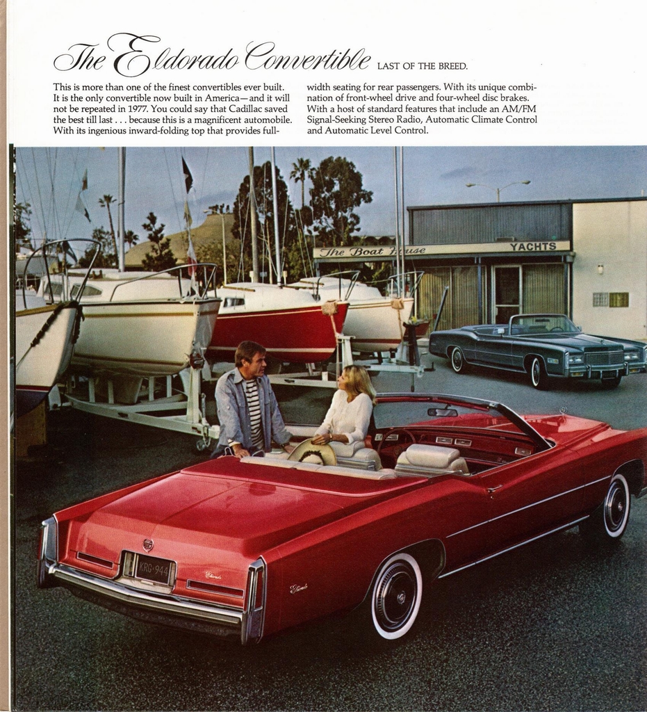 1976 Cadillac Full-Line Prestige Brochure Page 2